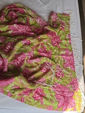Lilly Pulitzer Silk Cashmere Blend Scarf